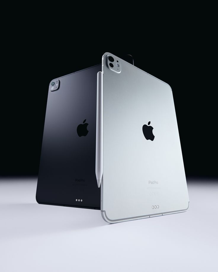 iPad Pro in black and silver